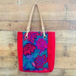 Huipil Guatemalan Rose Tote